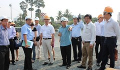 Tổ công tác liên ngành kiểm tra việc thực hiện Dự án Cải tạo cảnh quan và phát triển đô thị ven sông Đồng Nai