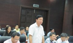 Bộ trưởng Đinh La Thăng chủ trì buổi họp