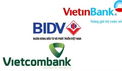 So găng 3 “đại gia” ngân hàng BIDV, Vietcombank và VietinBank: Ai số 1?