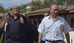 Tổng thống Putin và cựu Thủ tướng Ý Silvio Berlusconi vừa có chuyến thăm Crimea 