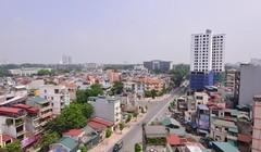 Dự án 8B Lê Trực có nhiều vi phạm về trật tự xây dựng. (Ảnh vnexpress.net)