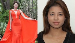 Hoa hậu Phạm Hương hiện tại và Phạm Hương cách nay 4 - 5 năm (phải) - Ảnh: Sơn Collection , T.L