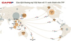 Các nước TPP chiếm gần 40% giá trị xuất khẩu của Việt Nam
