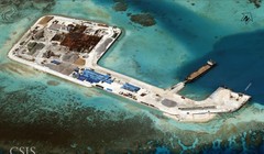 Đảo nhân tạo Trung Quốc xây dựng trái phép ở Trường Sa
