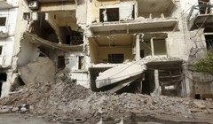 Thành phố Aleppo bị tàn phá nặng nề trong những đợt giao tranh - Ảnh: Reuters