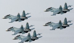 Phi đội Su-30SM của Nga đang tác chiến tại Syria