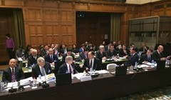 Đoàn Philippines tại phiên tòa ở The Hague - Ảnh: Official Gazette