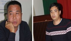 Nghi can Ye Guorong và TianJin khi bị PC45 Công an tỉnh Tây Ninh bắt giữ