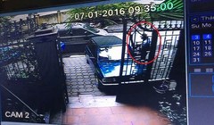 Hình ảnh từ camera về vụ “cướp xe vàng”