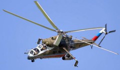 Mi-24 có ngoại hình đặc trưng nên có biệt danh là “Cá sấu” (Marina Lystseva, Tass)