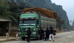 Trạm Thanh tra giao thông Đồng Tâm lơ là trong kiểm soát xe quá tải trọng - Ảnh: Hải Tần