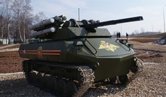 Xe tăng robot Uran-9 của Nga