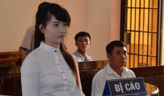 Bị cáo Mai Thị Huyền tại phiên tòa - Ảnh: ĐỨC TRONG