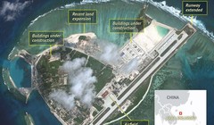 Đường băng trên đảo Phú Lâm thuộc quần đảo Hoàng Sa của Việt Nam