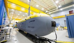 Tàu ngầm tự hành Echo Voyager do tập đoàn Mỹ Boeing sản xuất, có khả năng hoạt động nhiều tháng liên tục dưới đáy biển mà không cần nạp điện.