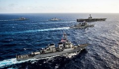 Hải quân Mỹ, Ấn Độ và Nhật Bản trong cuộc tập trận Malabar