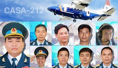 Các thành viên tổ bay CASA 8983 hy sinh