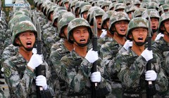 Lính Trung Quốc trong cuộc duyệt binh năm 2015