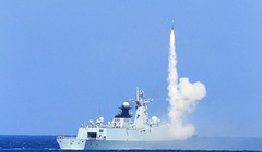 Chiến hạm Trung Quốc phóng tên lửa trong cuộc tập trận ở Biển Đông gần đây