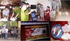 Bắt giữ đường dây đánh bạc hơn 1.700 tỉ đồng ở Thừa Thiên-Huế - Ảnh: cơ quan công an cung cấp