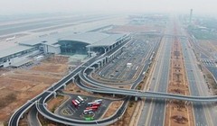 Dự án xây dựng Nhà ga hành khách T2 - Cảng hàng không Nội Bài cũng đã đóng góp vào mức giải ngân ODA năm 2014