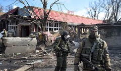 Các dân quân ở Debaltsevo