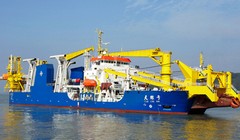 Tàu cuốc Trung Quốc có tên là Tian Jing Hao