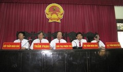 Lao động của thẩm phán rất đặc thù và chịu trách nhiệm trước xã hội thì phải có lương đặc thù - ảnh phiên tòa tái thẩm xử ông Nguyễn Thanh Chấn 