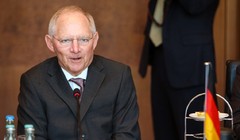 Bộ trưởng Tài chính Đức Wolfgang Schaeuble ngày 17/3 cho biết Berlin quyết định tham gia AIIB. Ảnh: THX-TTXVN
