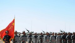 Binh sỹ Trung Quốc trong một cuộc tập trận. Ảnh minh họa. (Nguồn: THX/TTXVN)