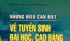 Đã có "Những điều cần biết vể tuyển sinh đại học, cao đẳng 2015"
