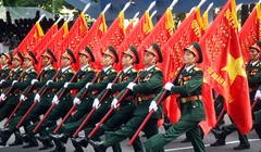 TP HCM diễu binh mừng ngày thống nhất