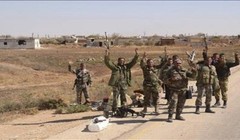 Binh sĩ quân đội Syria.