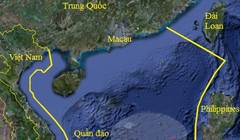 Khu vực Trung Quốc cấm đánh bắt cá. Đồ họa: Sina