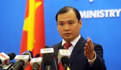 Ông Lê Hải Bình, phát ngôn viên Bộ Ngoại giao Việt Nam. Ảnh: Quý Đoàn