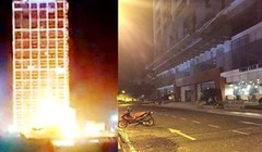Hà Nội: Cao ốc 40 tầng chập điện nổ như bom, dân bỏ chạy