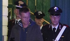 Trùm mafia Massimo Carminati bị bắt giữ vào tháng 12-2014. (Ảnh: dailymail.co.uk)