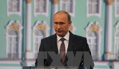 Tổng thống Nga Vladimir Putin đạt mức tín nhiệm cao kỷ lục