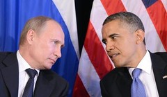 Hai nhà lãnh đạo Nga và Mỹ 