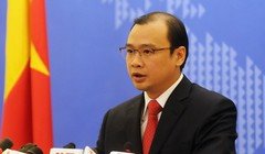 Phát ngôn viên Bộ Ngoại giao Việt Nam Lê Hải Bình. Ảnh: Quý Đoàn