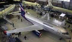 Dây chuyền lắp ráp SSJ100. Ảnh: presstv.ir