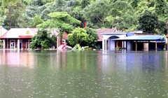 Nước dâng cao, xã đảo ở Hải Phòng biến thành biển hồ