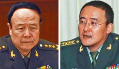 Quách Bá Hùng và con trai Quách Chính Cương