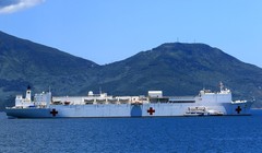 Bên trong tàu bệnh viện gần 1.000 giường của Hải quân Mỹ