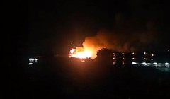 Lửa, khó bốc lên sau vụ nổ