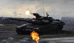 Xe tăng T-90 của Nga. 
