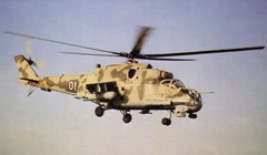 “Cá sấu” Nga Mi-24 uy mãnh trên bầu trời Syria