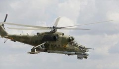 Video trực thăng Mi-24 quân đội Syria ném bom chiến binh IS