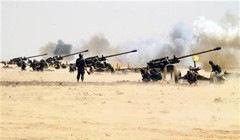 Clip Nga không kích yểm trợ quân đội Syria tấn công toàn diện