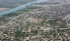 Một góc thành phố Ramadi, Iraq
